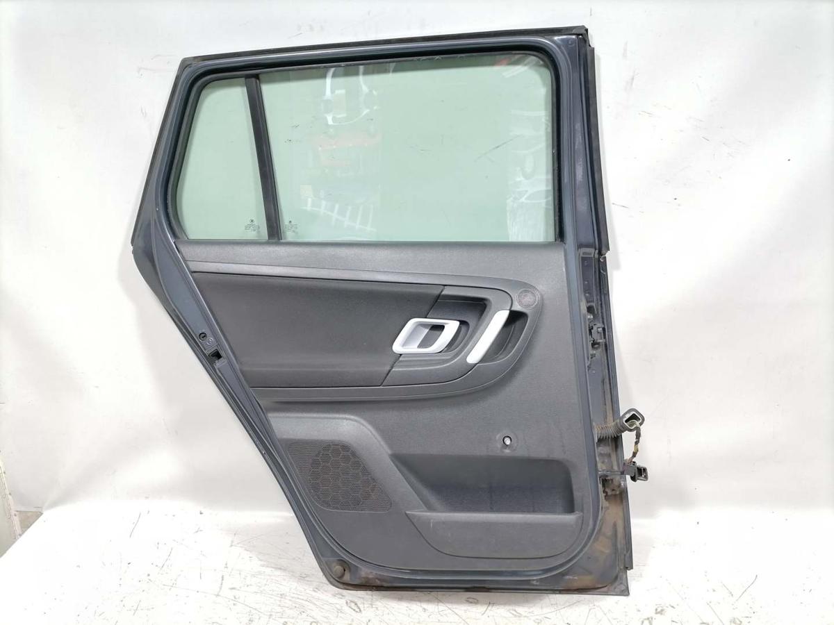 Skoda Fabia 2 5J original T&uuml;r hinten links LF8J Anthrazitgrau Kombi Rohbau Bj.2009